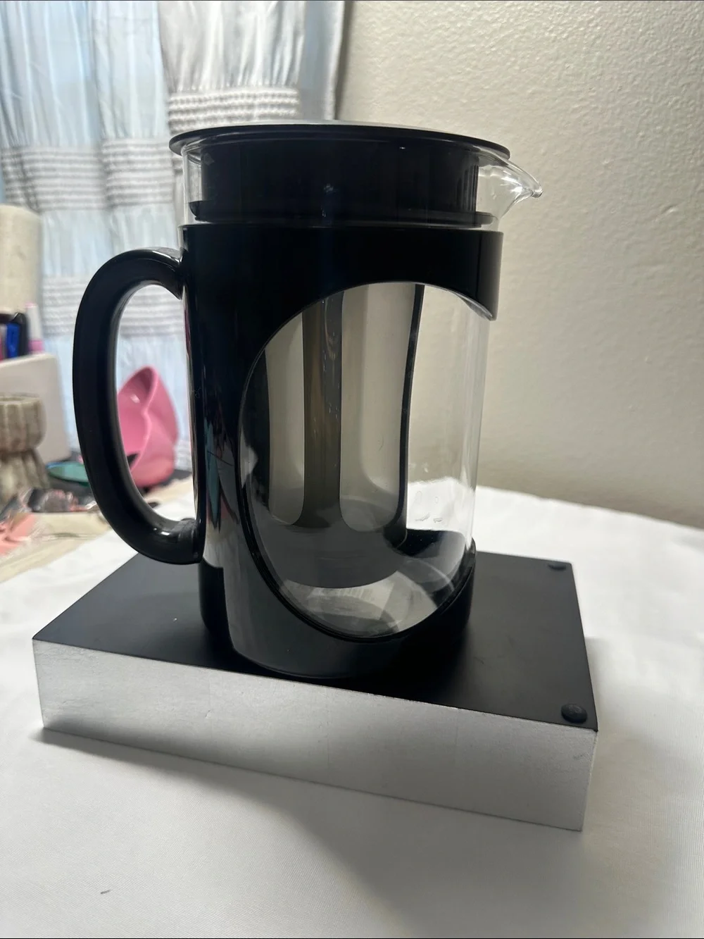 Black Glass Cold Brew Coffee Maker- by Primula Berke Delux NWOT